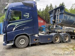 Volvo FH540 6x4 tractor unit with a 2017 3-axle Langendo