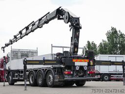 SCANIA P 400 Pritsche Kran HIAB 377 E Funk Euro 5