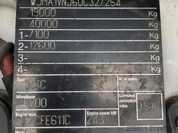 IVECO Stralis 190S330 LBW 2000kg koffer