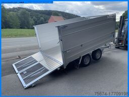 TwinTrailer Kipper & Transporter TT3030 309x183cm Höhe:120cm 3,0t.