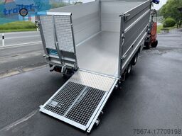 TwinTrailer Kipper & Transporter TT3030 309x183cm Höhe:120cm 3,0t.