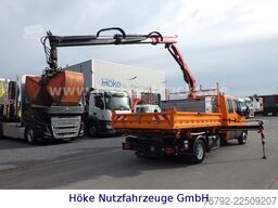 IVECO 70 C 18 DoKa/Kipper/Palfinger Kran/Greifer/2xAHK