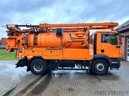 MAN TGM 18.310 4x2 Müller 8m³ HD-KOMBI Saug u.Spül
