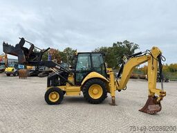 CATERPILLAR 422 4x4, Mehrzweckgerät, Palettengabel, Schaufel