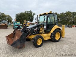 CATERPILLAR 422 4x4, Mehrzweckgerät, Palettengabel, Schaufel