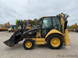 CATERPILLAR 422 4x4, Mehrzweckgerät, Palettengabel, Schaufel