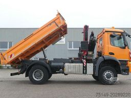 MERCEDES-BENZ 1835 AK Arocs  4x4, Meiller, Fassi F135AC, Funk