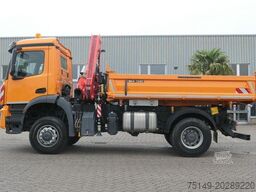 MERCEDES-BENZ 1835 AK Arocs  4x4, Meiller, Fassi F135AC, Funk