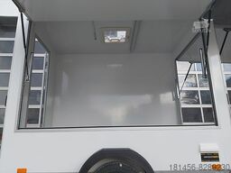 trailershop Event Trailer Infostand 2 Klappen 230Volt Licht