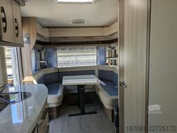 HOBBY De Luxe 455 UF mit Luft-Vorzelt