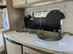 HOBBY De Luxe 455 UF mit Luft-Vorzelt