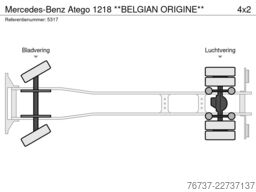 Mercedes-Benz Atego 1218 **BELGIAN ORIGINE**