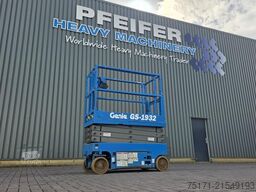 Genie GS1932 Electric, Working Height 7.8 m, 227kg Capac