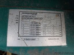 FAYMONVILLE F-S43 MEGA Telesattel 3 x zwangsgelenkt Nr.: 353