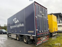 HFR 3 akslet Box Trailer with Full Side Opening and De