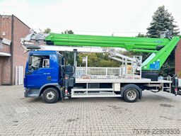 MAN 7.180 mit Böcker Dachdeckerkran bis 37 m 37-4000