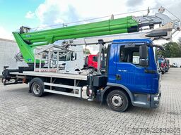 MAN 7.180 mit Böcker Dachdeckerkran bis 37 m 37-4000