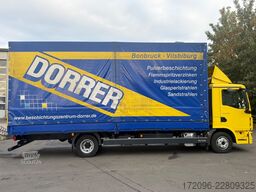MAN TGL 8.220 + Humbaur HT, Pritsche/Plane, DE Truck