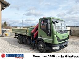 Iveco ML100E19 4x2, Kran HMF 810-K2, 2x AHK