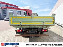 Iveco ML100E19 4x2, Kran HMF 810-K2, 2x AHK