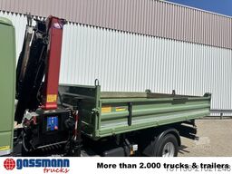 Iveco ML100E19 4x2, Kran HMF 810-K2, 2x AHK