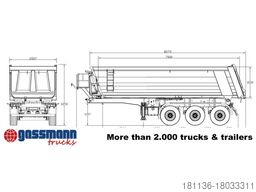  Euro ATM 24, HARDOX Stahlmulde ca. 27m³,