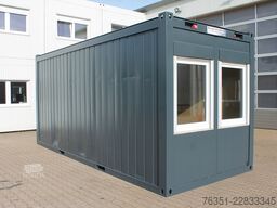 Containex 20 ft. Bürocontainer, gebraucht