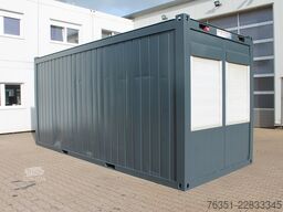 Containex 20 ft. Bürocontainer, gebraucht