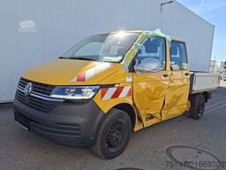 VW T6 Transporter Doka5-Sitzer 4-Türer Klima UNFALL