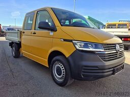VW T6 Transporter Doka 6-Sitzer 4-Türer Klima AHK