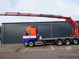 Volvo FM 450 8X4 FLATBED WITH GORMACH 3400E6 CRANE