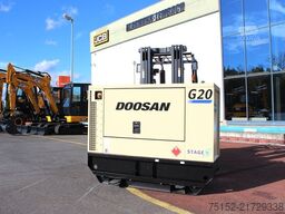 Doosan G20-CE - Stufe 5 - Generator - Stromgenerator - NEU mit FI-Schutzschalter Typ B - DGUV