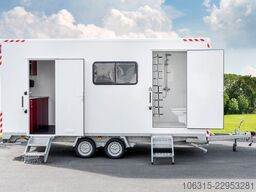 BLYSS Bauwagen/Mannschaftswagen Sozialraum Dusche  WC