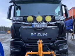 MAN TGS 28.510 6x4 snow plow tipper truck – underbody