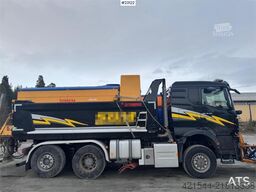 MAN TGS 28.510 6x4 snow plow tipper truck – underbody