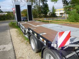 Humbaur 4-Achs-Tieflader HTD 40K- mit Radmulden