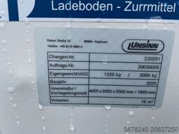 UNSINN Fahrzeugbau Spezial-Grünschnittmulde