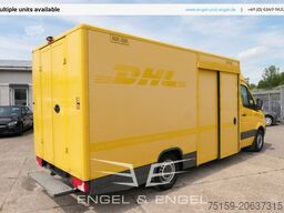 mercedes-benz SPRINTER 310 CDI MAXI EURO-5 KOFFER REGALE KAMERA DURCHGANG COC