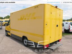 mercedes-benz SPRINTER 310 CDI MAXI EURO-5 KOFFER REGALE KAMERA DURCHGANG COC