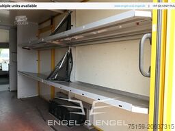 mercedes-benz SPRINTER 310 CDI MAXI EURO-5 KOFFER REGALE KAMERA DURCHGANG COC