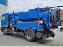 MAN TG-M 18.340 4x2  Saug + Spülwagen Müller Vacumas