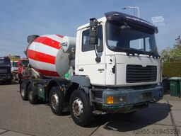 Frullatore MAN 32-364 LIEBHERR MIXER,STEEL SPRINGS,BIG AXEL