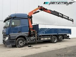 Mercedes-Benz Actros 2543 L Pritsche mit Palfinger 23002, Funk