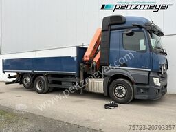 Mercedes-Benz Actros 2543 L Pritsche mit Palfinger 23002, Funk