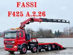 DAF 85.510*ABSCHLEPPWAGEN 8,00m+ FASSI F4 A.2.26