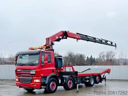 DAF 85.510*ABSCHLEPPWAGEN 8,00m+ FASSI F4 A.2.26