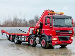 DAF 85.510*ABSCHLEPPWAGEN 8,00m+ FASSI F4 A.2.26