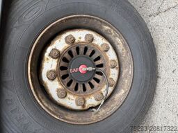 KRONE 3Achs MEGA Staplerhalter Liftachse SAF TÜV05/26