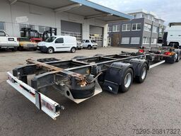 SCHMITZ CARGOBULL 2Achs Jumbo MEGA BDF Lafette untergekuppelt SAF