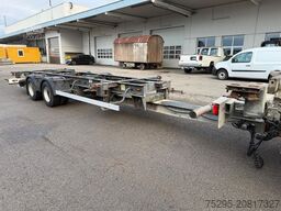 SCHMITZ CARGOBULL 2Achs Jumbo MEGA BDF Lafette untergekuppelt SAF